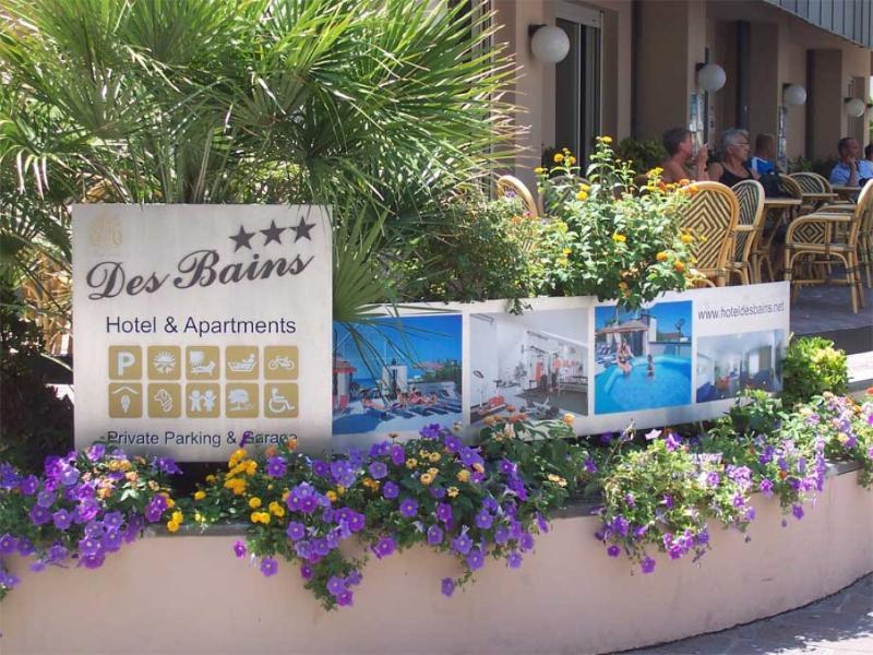Hotel Des Bains Cattolica Eksteriør bilde